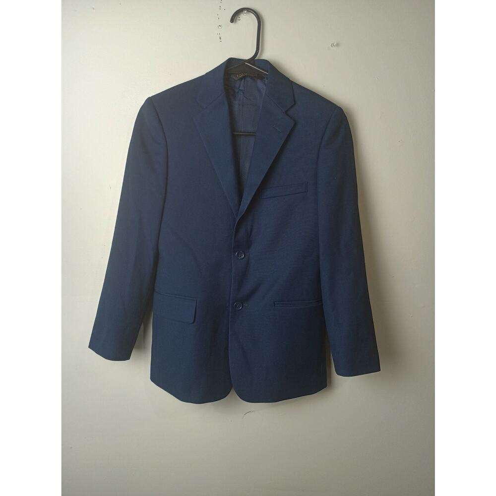 Caravelli Junior Midnight Blue Kids Blazer Charles Sports Coat Youth Size 12R